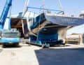 Southern Wind Shipyard is located in an The location: in an industrial area of Cape Town