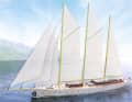 67m "Aeolus" könnte schon bald die Sailing-Classics Flotte vergrößern. | Rendering: Sailing-Classics