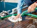 The cloth can be used to gently clean surfaces. Microfibre cloths have a cleaning effect due to their structure