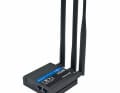Teltonika RUT241: LTE industrial router for fixed installation. Provides multiple Wi-Fi hotspots with different authorisations or bandwidth limitation. Also works as a Wi-Fi repeater and can automatically switch between LTE and Wi-Fi. Switching outputs can be controlled via SMS. Runs directly on 12 volts. Price: around 160 euros