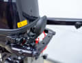 The gearstick is located at the front of the carrying handle, just like on the Mercury