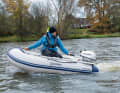 Alle Motoren wurden an einem Schlauchboot vom Typ Talamex Comfortline TLA 250 getestet