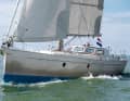 Code Zero und Fathead-Groß helfen: Auch bei nur fünf Knoten Wind fuhr das Boot immerhin noch 2,5 Knoten