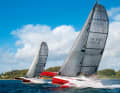 Similar in light winds, the re-design (v.) offers better controllability, especially in stronger winds