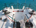 Playground. Six winches and plenty of trim lines provide the basis for active sport