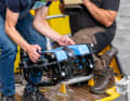 A high-resolution underwater camera was used to conduct detailed research below the surface of the water