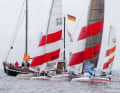 Avec des vents légers, les Topcats ont réussi à faire au moins deux courses.