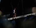 Steiler Berg: Lucie De Gennes im Team von Flottenschlusslicht "Amaala".