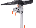 The holder is very solid. The battery can be secured against thieves with a lock on the closed bracket