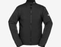 Despite the light collar, the underjacket fits easily under the oilskin.