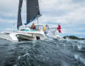 It's rushing: With the Dragonfly, unimaginably long daily distances are possible, courses with wind more than half ahead are the most effective