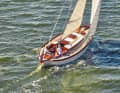 During construction, Harry Wustrau endeavoured to create as much living space on board as possible