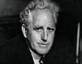 Fox cut just as good a figure in a tie and collar as he did at the tiller or drawing board