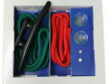 The cleat can be attached with two suction cups.