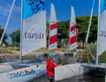 Bei den Rügen Piraten in Dranske lernen nicht nur Einsteiger und Fortgeschrittene im Wassersport, sondern auch VDWS-Instruktoren werden ausgebildet