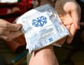 Cooling is the most important thing, the sooner after the accident, the better. Self-cooling bags are very suitable for this