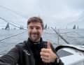 Pictures from the first few hours after take-off: Boris Herrmann has already sent greetings from on board