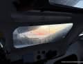 Vue humide du cockpit de "Malizia - Seaexplorer" vers l'extérieur