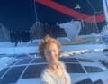 La skipper di "Macsf" Isabelle Joschke si è classificata ultima al 28° posto.