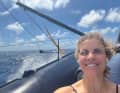 Clarisse Crémer devançait Boris Herrmann de près de 45 milles nautiques après deux semaines.