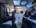 Bei "Malizia – Seaexplorer" unter Deck.
