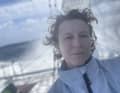 Isabelle Joschke chased Jean Le Cam on the 31st day of the race and was in 19th place, 37 nautical miles behind the record participant.