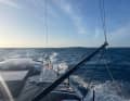 Mit Grüßen von "Charal"-Skipper Jéremie Beyou.