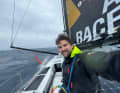On the 37th day of racing Boris Herrmann sailed eastwards in the Pacific with average speeds of 22, 23 knots.