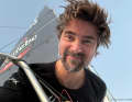 Boris Herrmann after the foil breakage on "Malizia - Seaexplorer".