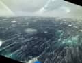 Sam Goodchild's view over the sea.