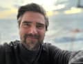 Boris Herrmann a few days ago at sea. The "Malizia - Seaexplorer" skipper is well prepared and determined for the stormy final spurt across the Bay of Biscay.