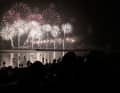 Am späten Abend dann zündeten die Veranstalter ein prächtiges Feuerwerk.