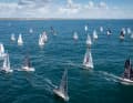 Das Mini-Transat startet klassisch vor Les Sables-d'Olonne.