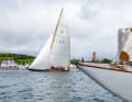 Zum Start in den Volksbank Rotspon Cup waren die Yachten kaum zu bremsen.