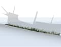 Illustration of the location of Vrak5 on the seabed.