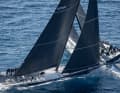 Head to head race: Two maxis meet at the cross at Les Voiles de Saint-Tropez