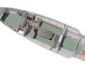 A total of five berths are available below deck. That's quite a lot for a boat only 8.50 metres long
