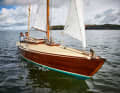 Walboot 13 „Coelnamara“  auf seinem Heimatrevier,  der Flensburger Förde