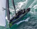 The key to its success is said to be its ultra-light carbon fibre sandwich construction. With a hull length of 15.50 metres, the Wallyrocket 51 displaces only 6250 kilograms
