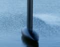 The telescopic keel reaches down to a depth of 6.95 metres.