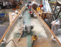 The soft deck gets a new sandwich core and a new upper laminate layer