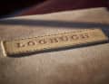 Logbook in leather cover