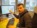 Sebastian Wache hat das Wetter immer im Blick
