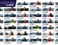 La quarantaine de participants au 10e Vendée Globe