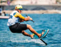 Jannis Maus moved up to 4th place with a second place on day 2 of the Olympic kiteboarding premiere