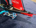 The Lego model set up in the YACHT editorial office in Hamburg