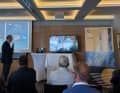 Conférence de presse sur l'Ocean Race Europe : les organisateurs et les hôtes de Kiel ont présenté la course européenne à Hambourg. Boris Herrmann était en direct de Lorient.