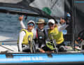 Le sorelle canadesi Georgia e Antonia Lewin-Lafrance hanno vinto la serie davanti a Bergmann/Wille. In questo modo hanno vinto entrambe le squadre, una nella classifica open e l'altra in quella chiusa del Campionato Europeo Skiff.