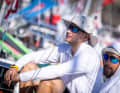 Hendrik Lenz (l.) before the start in Port Bourgenay.