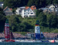 Rasendes Segelsportvergnügen in Sassnitz.